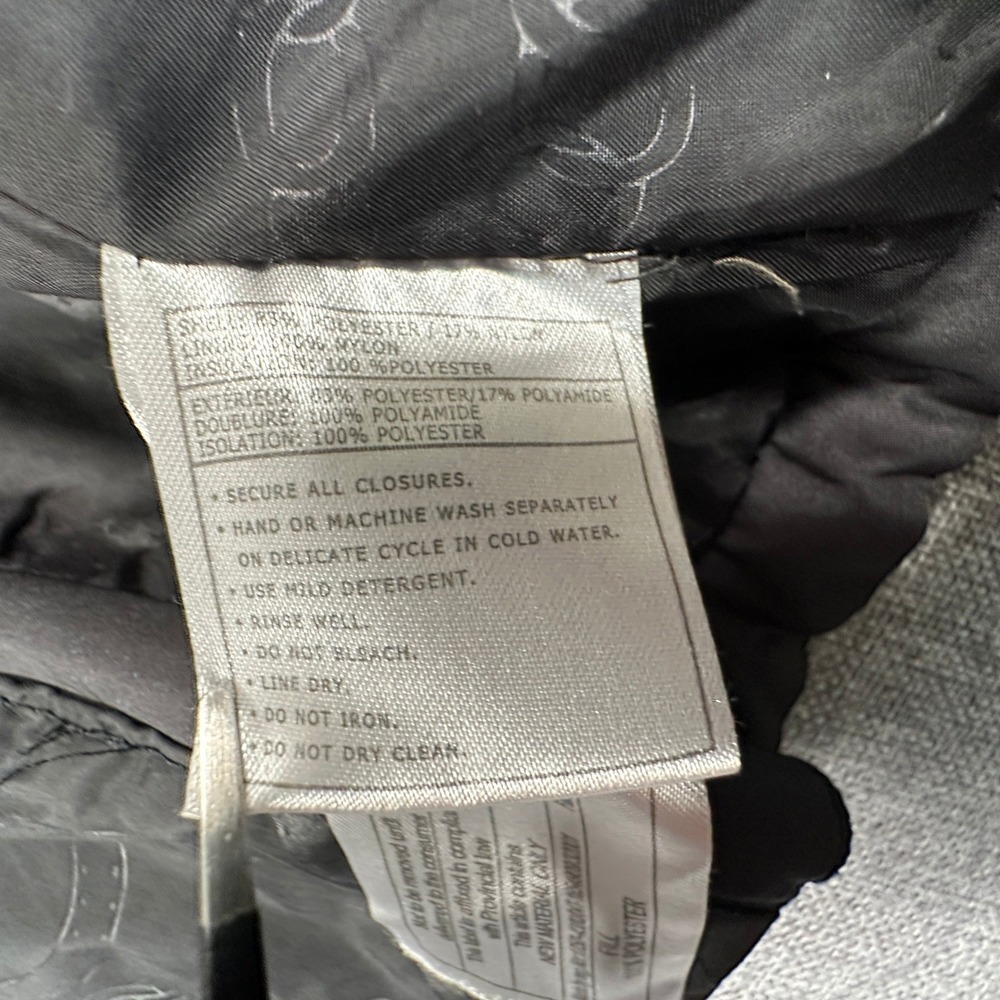 Ariat Quilted Equestrian Jacket Womens Small Black Horseback Riding Barn Coat - Picture 10 of 13